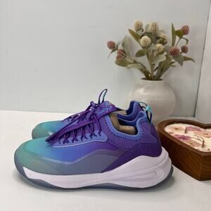 Clove Aeros Aurora Nursing Shoes Purple Blue Limited Edition Women 7